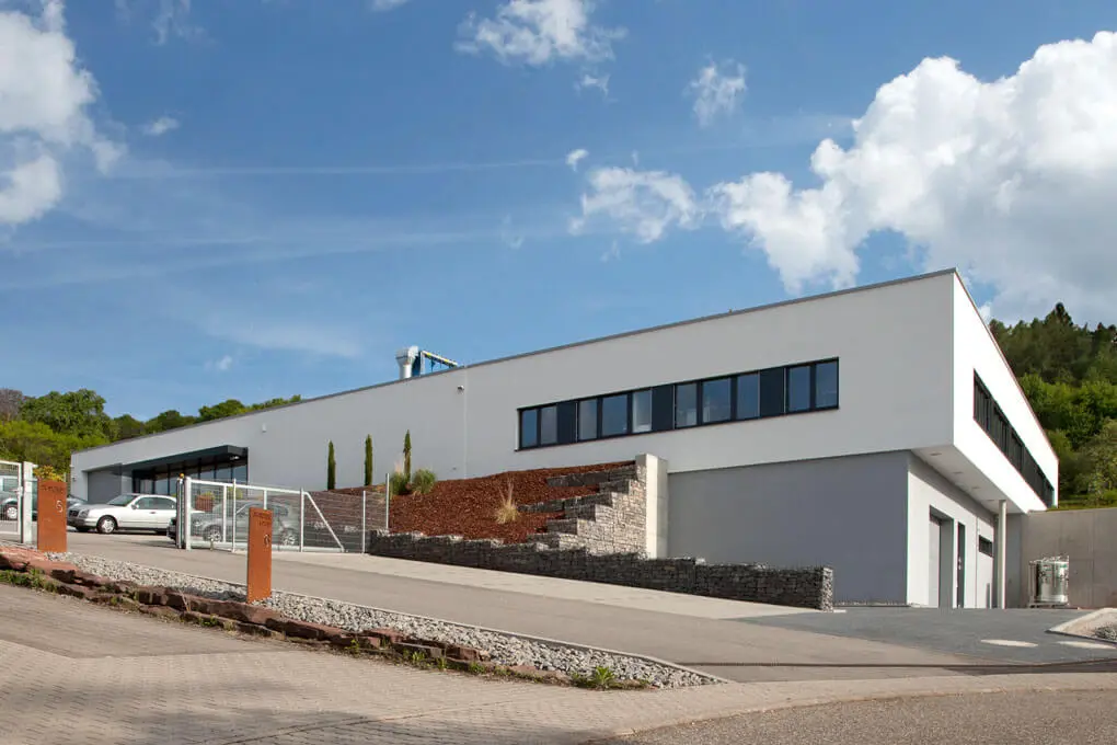 Die Schmelzerei Burger & Gyr Edelmetall Recycling AG in Keltern